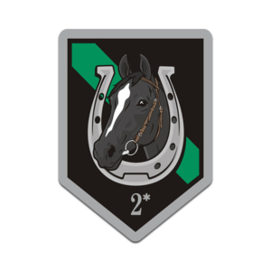 Mounted Patrol Unit Black Horse Sticker Decal
