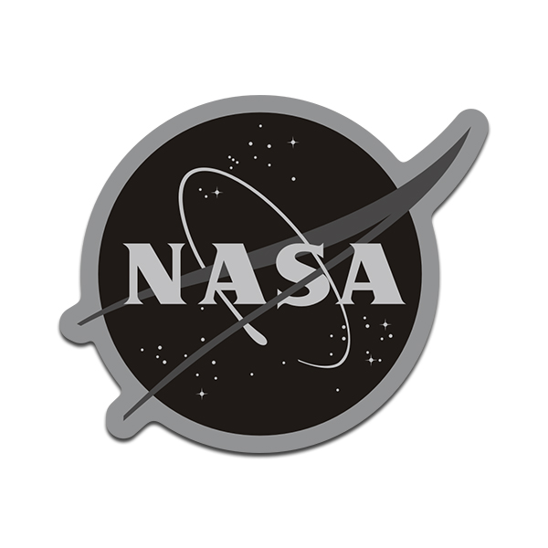 NASA Meatball Subdued Logo Vinyl Sticker Decal