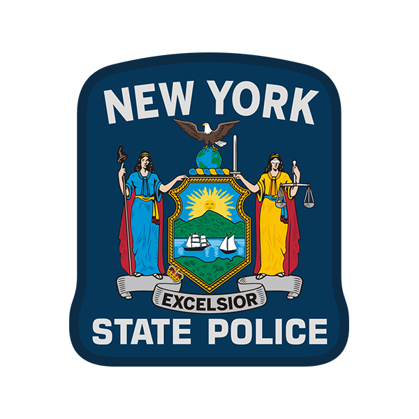 New York State Police Vinyl Sticker Decal Trooper NY Officer Collectable Rotten Remains