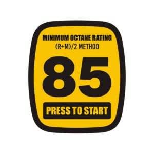 85 Octane Sticker Decal