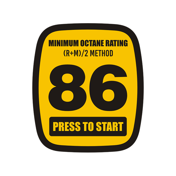86 Octane Sticker Decal