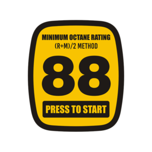 88 Octane Sticker Decal