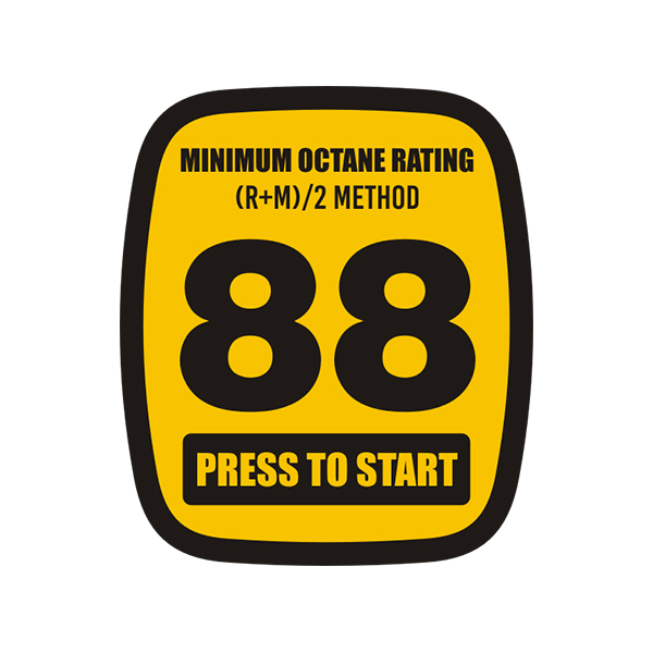 88 Octane Sticker Decal