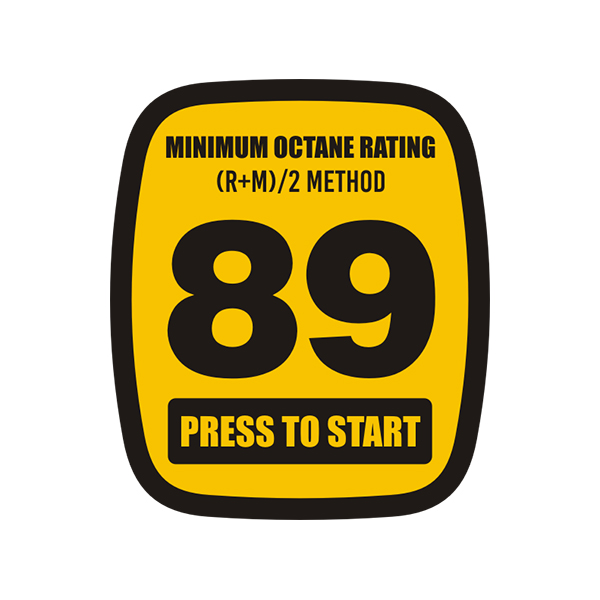 89 Octane Sticker Decal