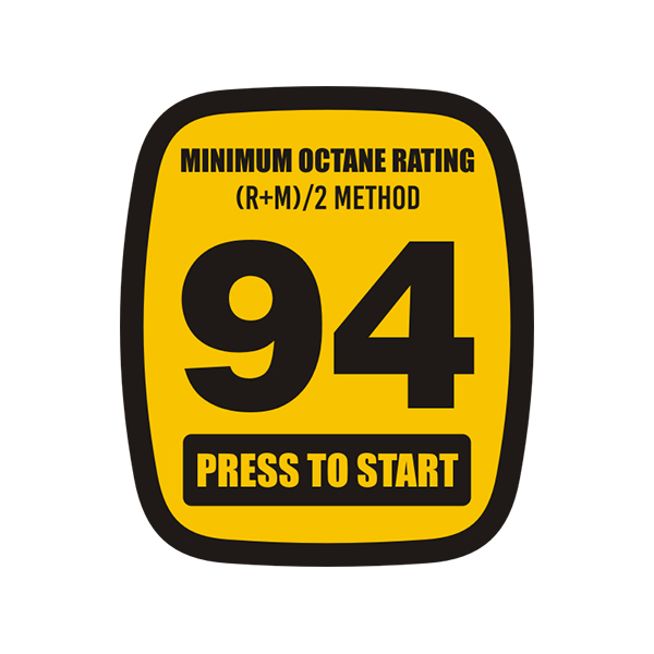 94 Octane Sticker Decal