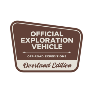 Official Exploration Vehicle Overland Edition Sticker