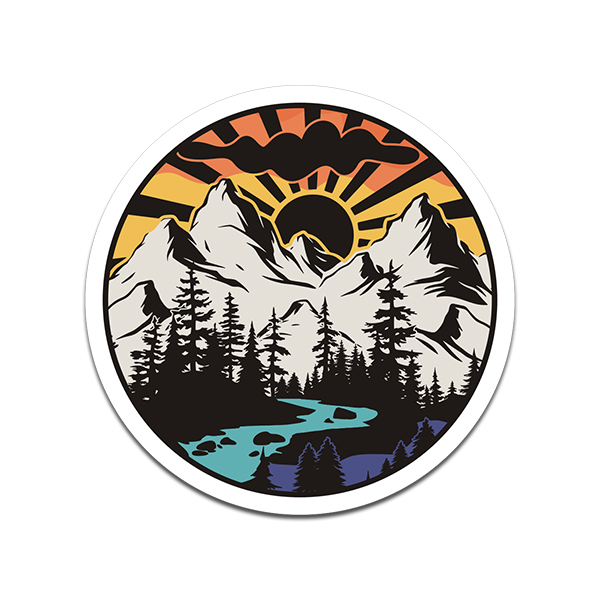 Outdoors Nature Sticker