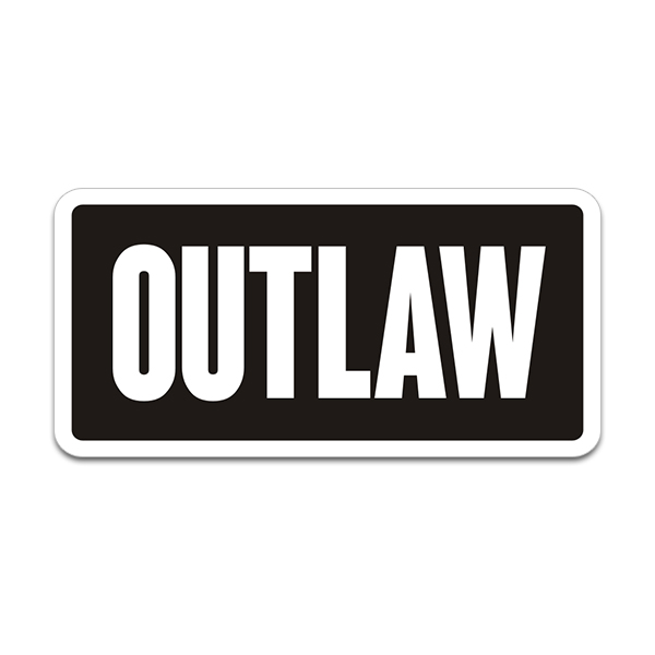 Outlaw Motorcycle Sticker Decal Rotten Remains