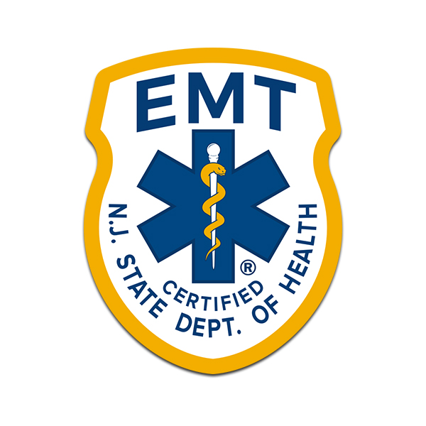 New Jersey EMT Sticker