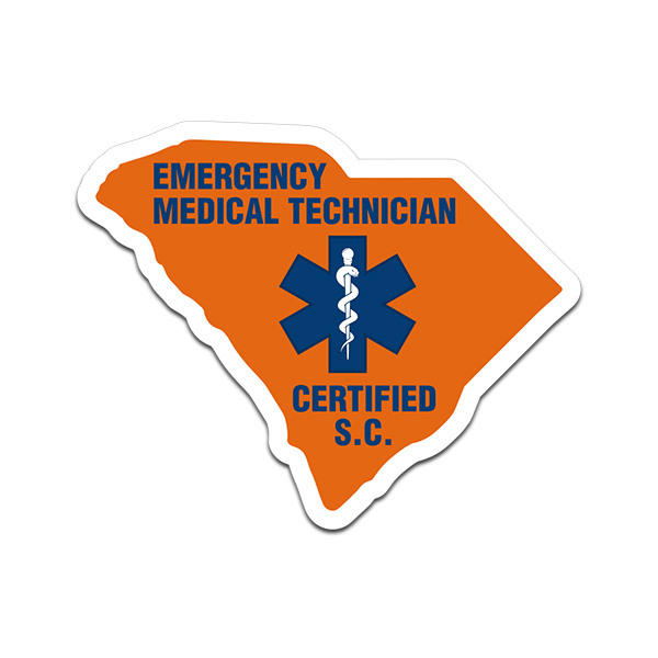 South Carolina Paramedic Sticker