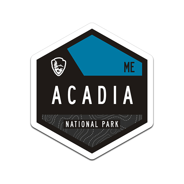 Acadia National Park Sticker Decal Maine ME USA V1 Rotten Remains