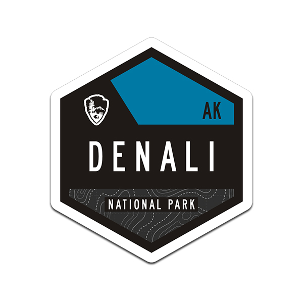 Denali National Park Sticker Decal Alaska AK USA V1 Rotten Remains