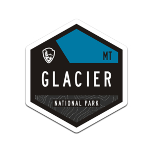 Glacier National Park Sticker Decal Montana MT USA V1 Rotten Remains