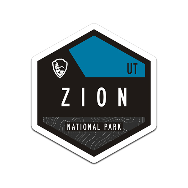 Zion National Park Sticker Decal Utah UT USA V1 Rotten Remains