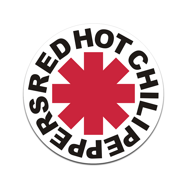 Red Hot Chili Peppers Rock n’ Roll Band Sticker Decal V1 Rotten Remains