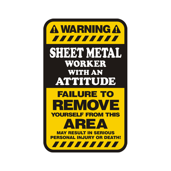 WARNING STICKER SHEET