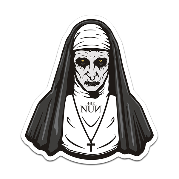 Valak the Nun Sticker Decal V2