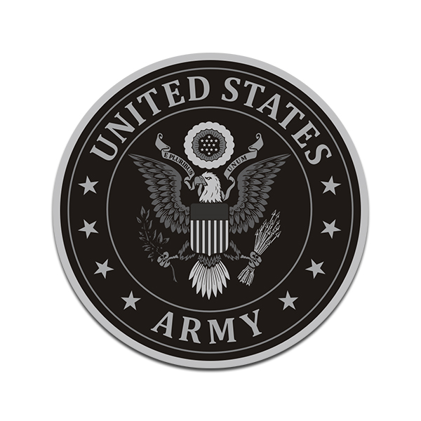 US Army Eagle Insignia Subdued Sticker