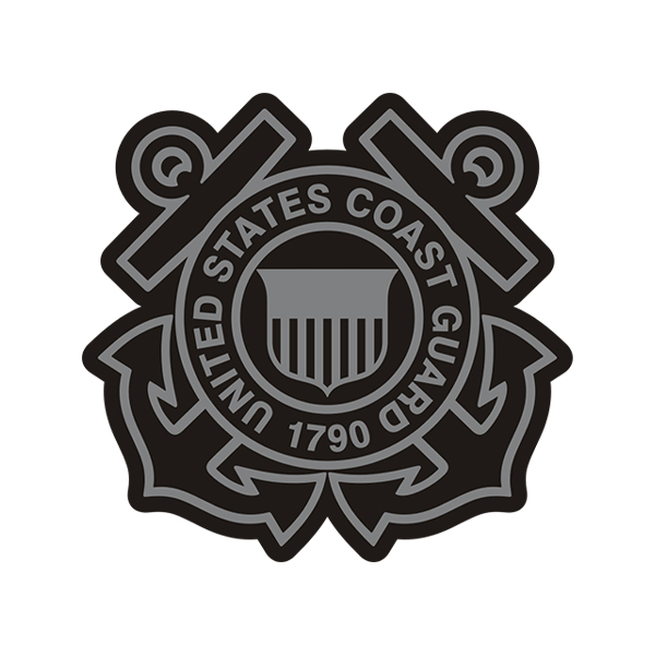 US Coast Guard USCG Subdued Sticker