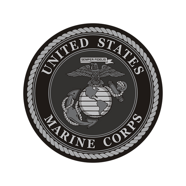 USMC Insignia Subdued Sticker