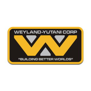Weyland Yutani Corp Sticker Decal Building Better Worlds Aliens V1