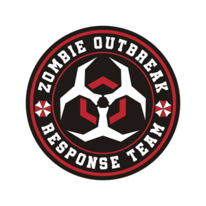 Zombie Outbreak Response Team Umbrella Corp Sticker Decal Rotten Remains